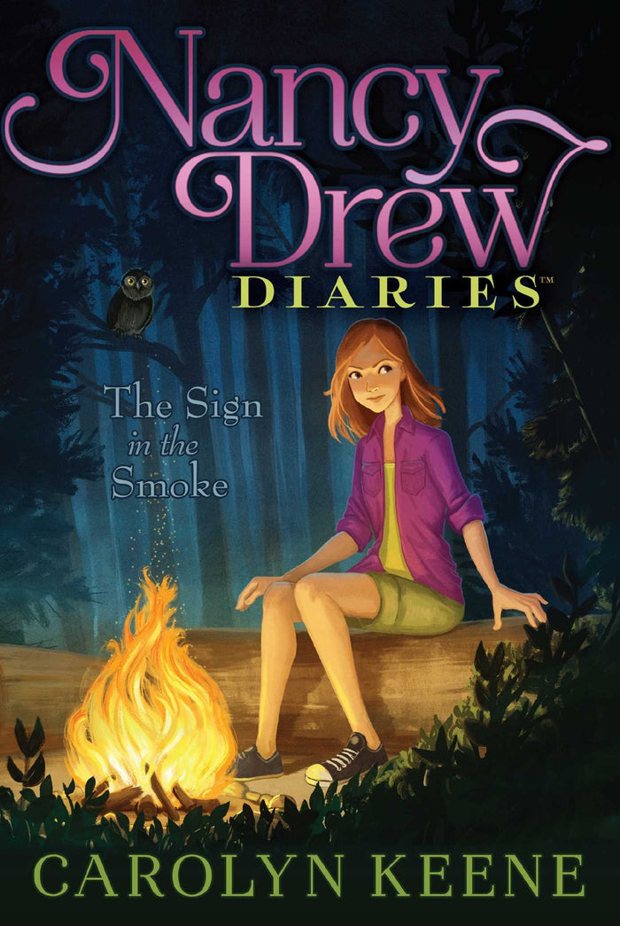 The Sign in the Smoke (Nancy Drew Diaries) by Carolyn Keene - Paperback cover