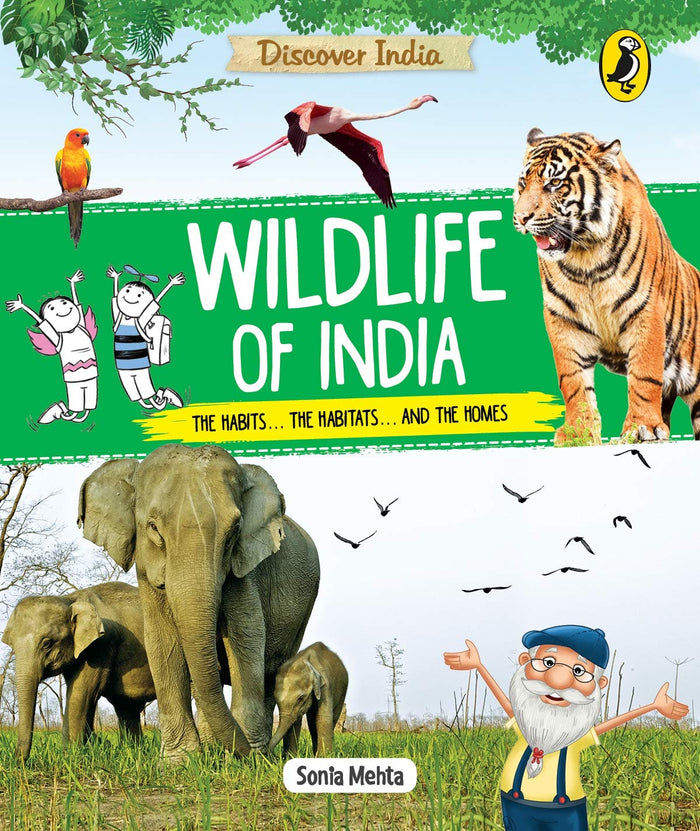 Discover India: Wildlife of India by Sonia Mehta - Paperback cover