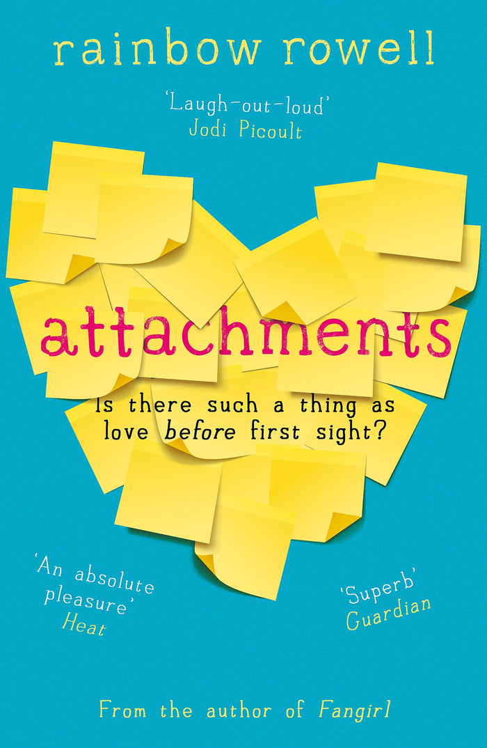 Attachments by Rainbow Rowell - Paperback cover