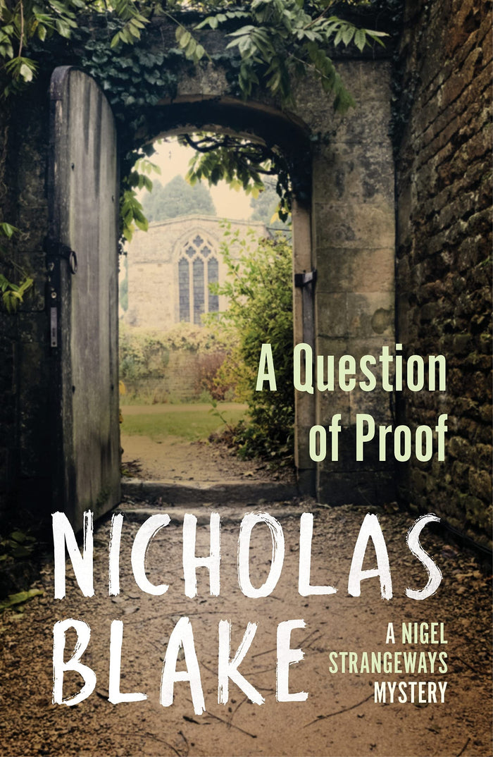 A Question of Proof by Nicholas Blake - Paperback cover