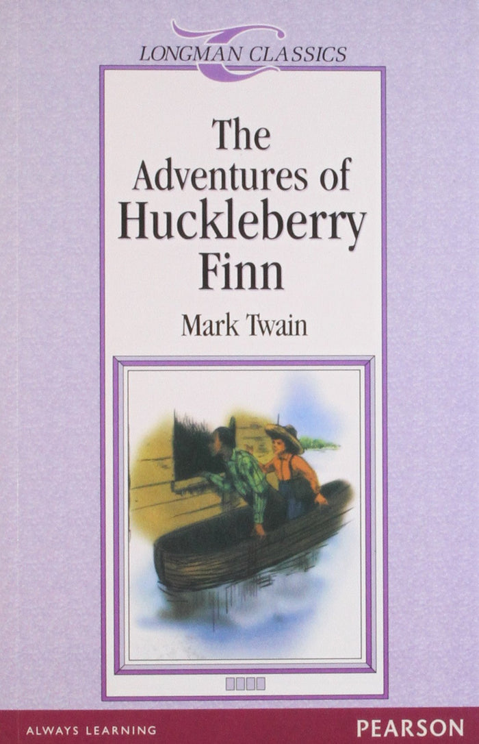 The Adventures of Huckleberry Finn by Mark Twain - Book cover