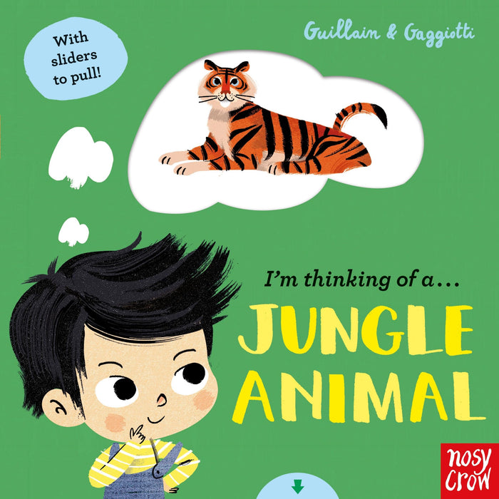 I'm Thinking of a Jungle Animal by Adam and Charlotte Guillain - Board Book cover