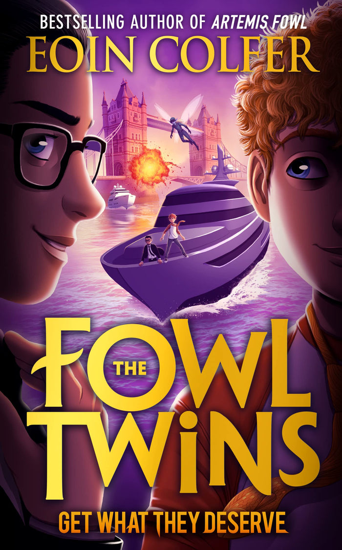 Get what they deserve (the fowl twins book 3) by Eoin Colfer - Paperback cover