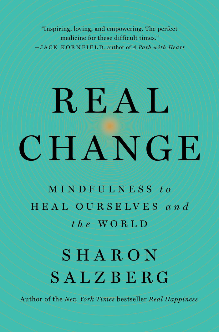Real Change by Sharon Salzberg - Paperback cover