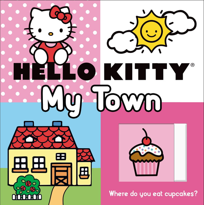 Hello Kitty: My Town Slide and Find by Roger Priddy - Board Book cover