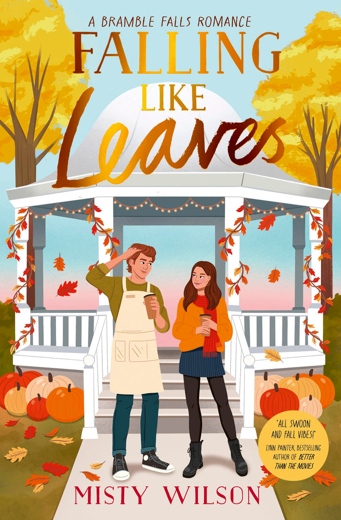 Falling like leaves by Misty Wilson - Paperback cover