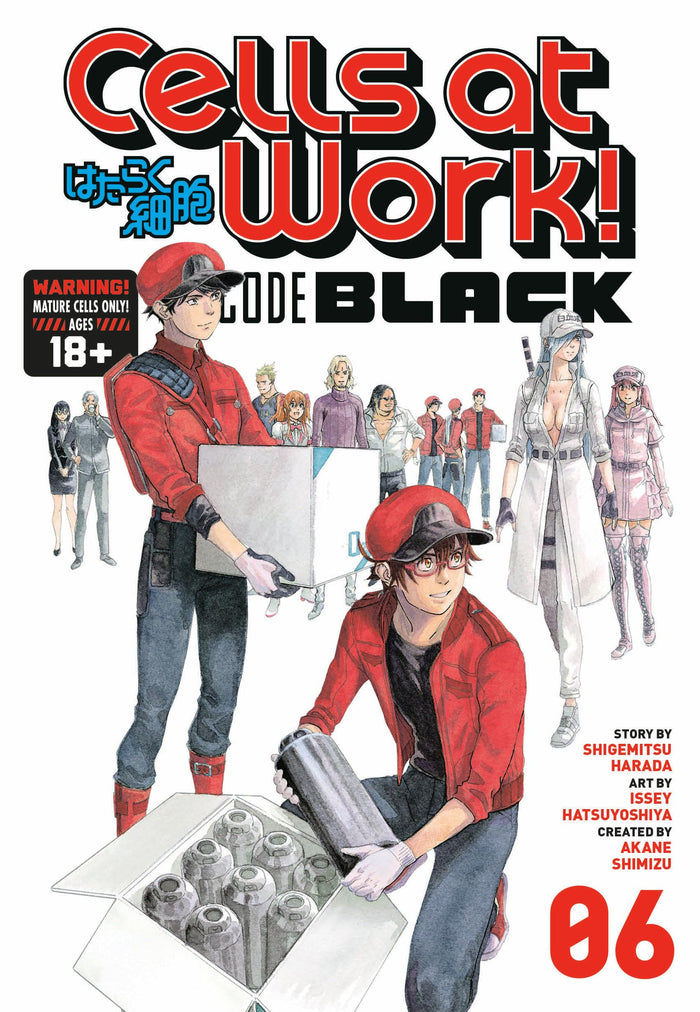 Cells at Work! CODE BLACK 6 by Shigemitsu Harada - Paperback cover