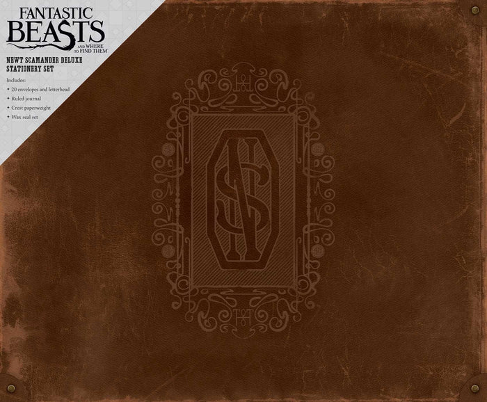 Fantastic Beasts and Where to Find Them: Newt Scamander Deluxe Stationery Set (Harry Potter) by Insight Editions - Hardcover cover
