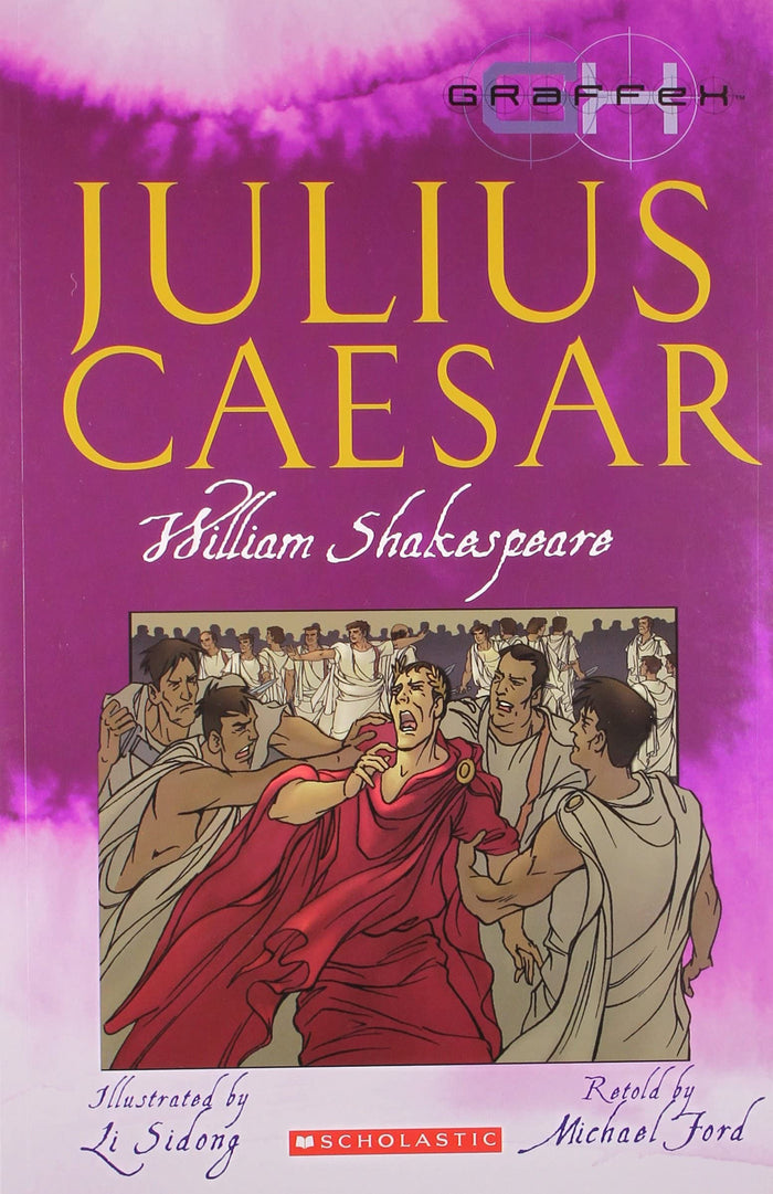 Graphic Shakespeare: Julius Caesar by Michael Ford - Paperback cover