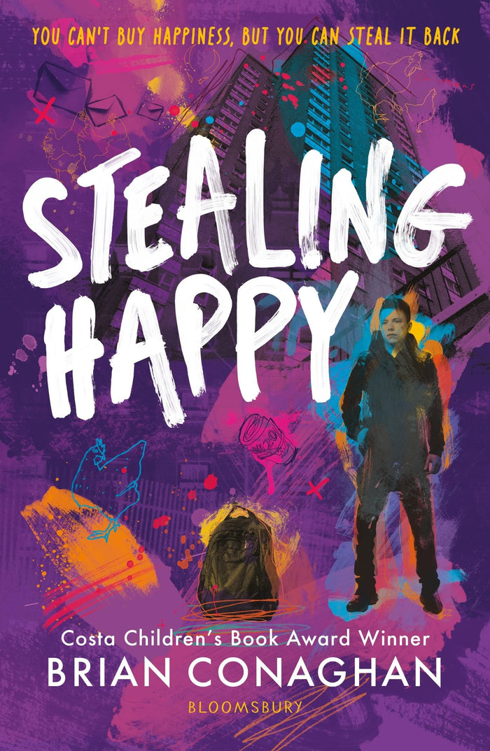 Stealing Happy by Brian Conaghan - Paperback cover
