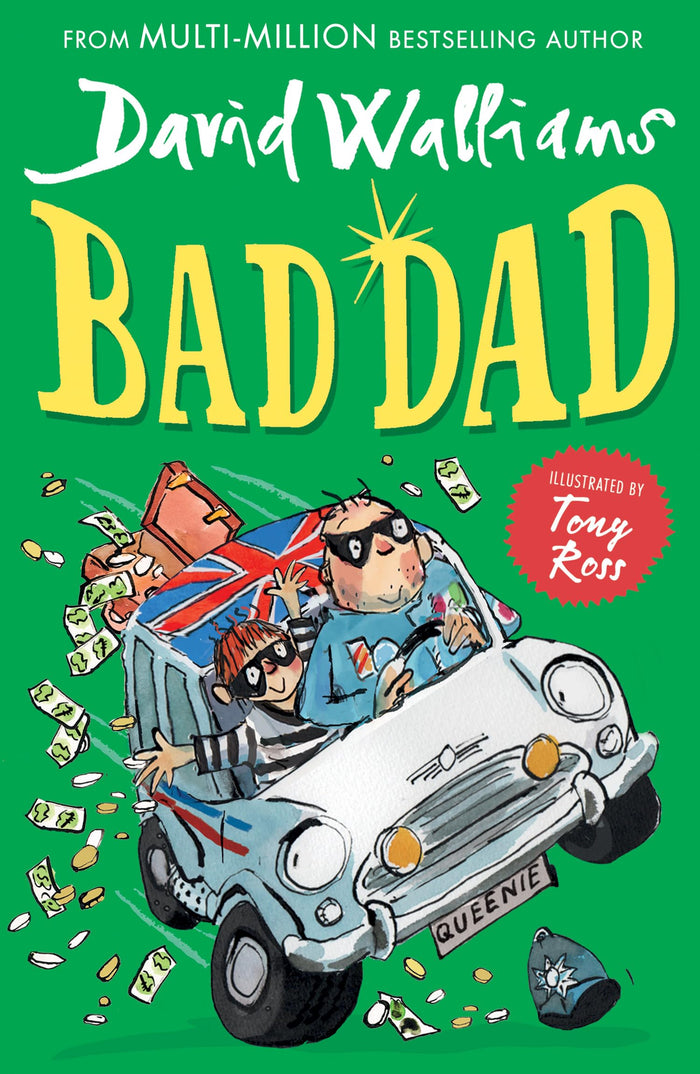Bad Dad by David Walliams - Paperback cover