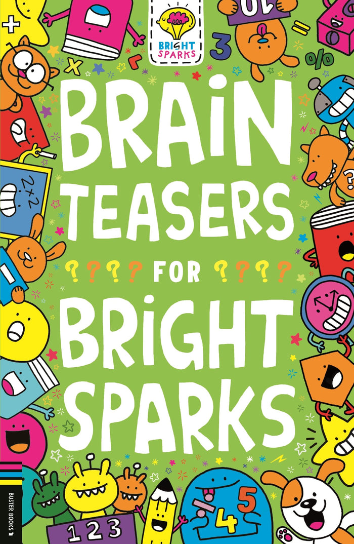 Brain Teasers for Bright Sparks (7) (Buster Bright Sparks) by Gareth Moore - Paperback cover