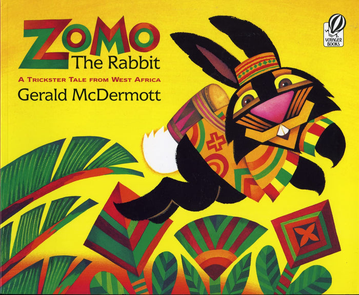 Zomo the Rabbit: A Trickster Tale from West Africa by Gerald McDermott - Paperback cover