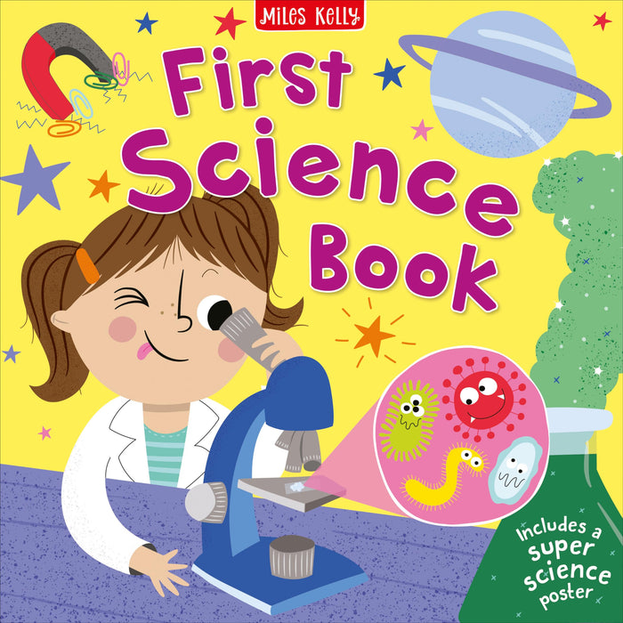 First Science Book by Miles Kelly - Hardcover cover