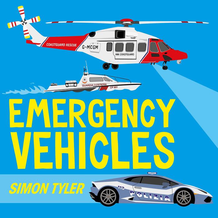 Emergency Vehicles by Simon Tyler - Paperback cover