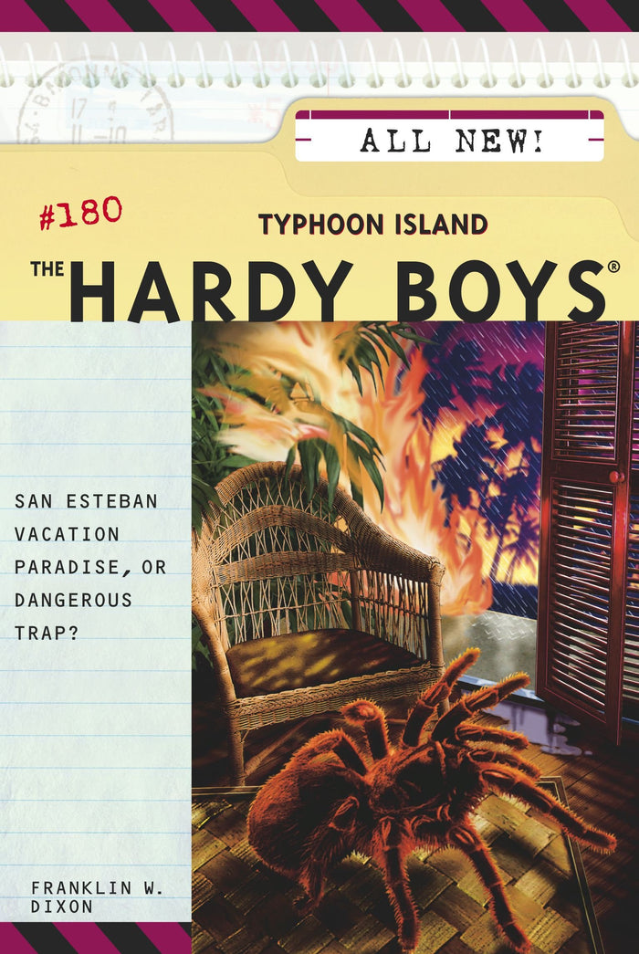 Typhoon Island (The Hardy Boys #180) by Franklin W. Dixon - Paperback cover