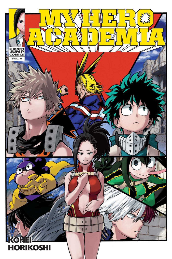 My Hero Academia, Vol. 8 by Kohei Horikoshi - Paperback cover