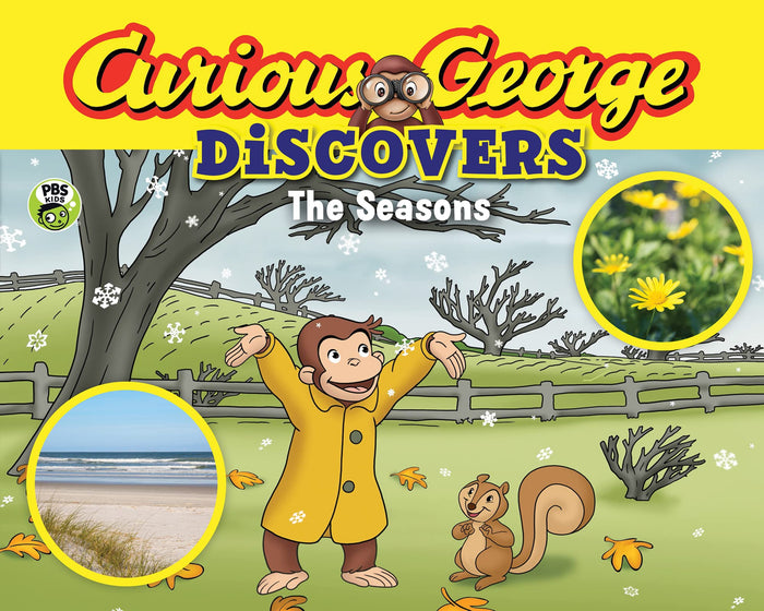 Curious George Discovers the Seasons by H. A. Rey - Paperback cover