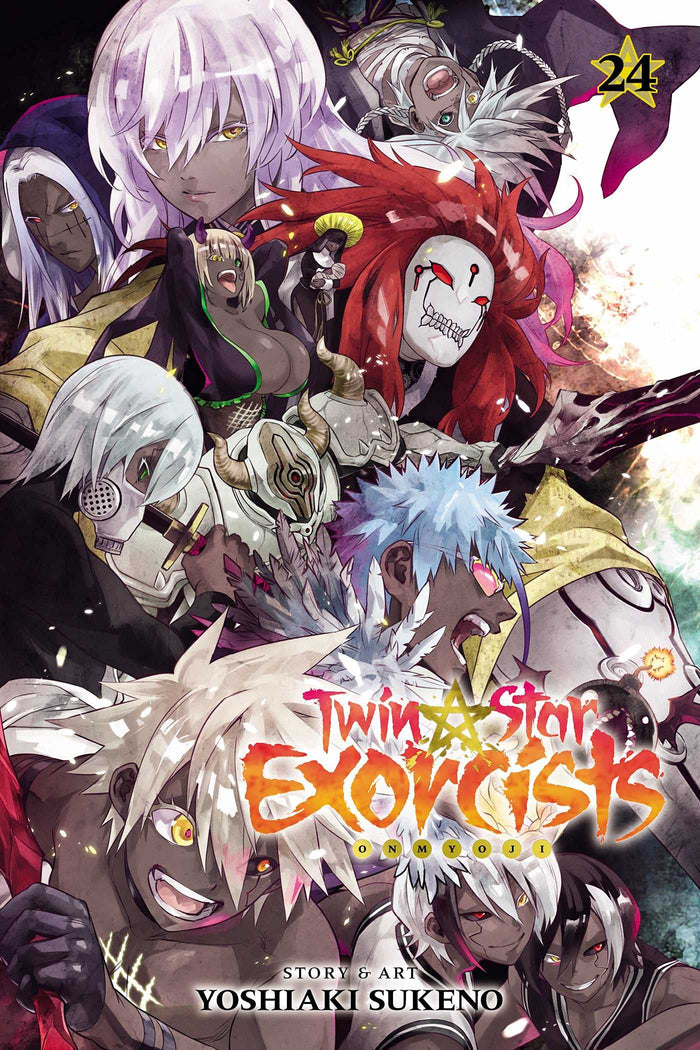 Twin Star Exorcists, Vol. 24: Onmyoji by Yoshiaki Sukeno - Paperback cover