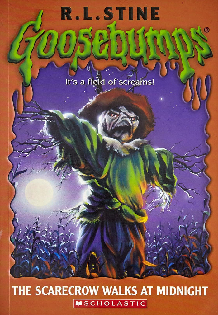 The Scarecrow Walks at Midnight (Goosebumps, No. 20) by R. L. Stine - Paperback cover