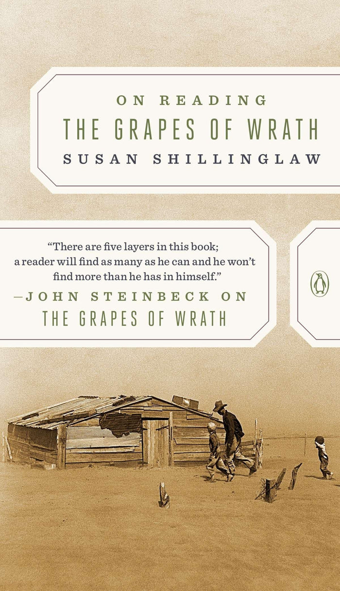 On Reading the Grapes of Wrath by Susan Shillinglaw - Paperback cover