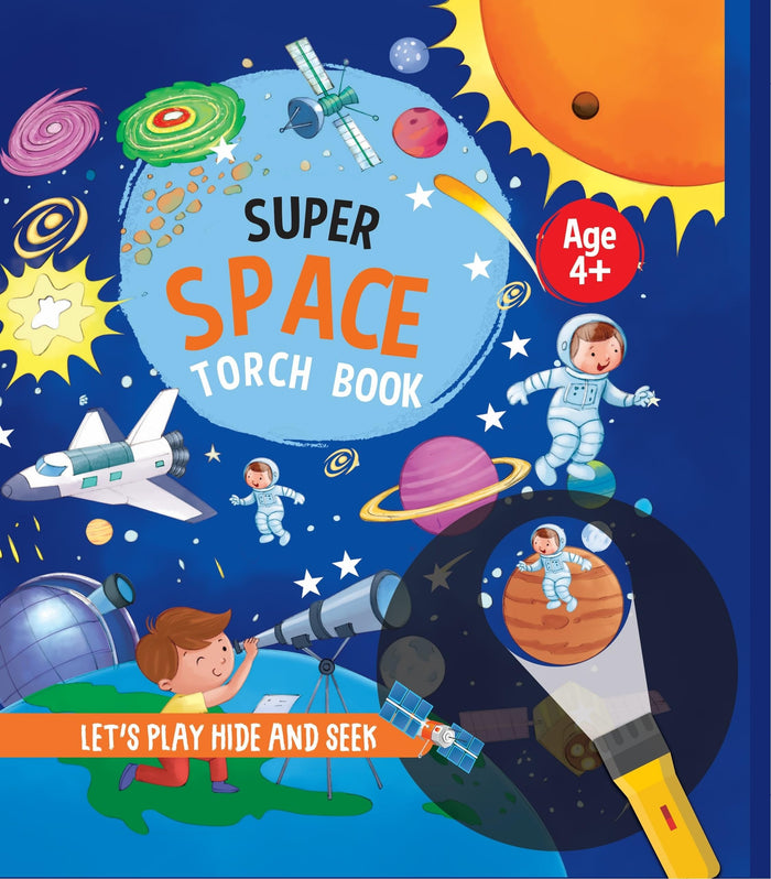 Super Space: Torch Book by Booktopus - Board Book cover