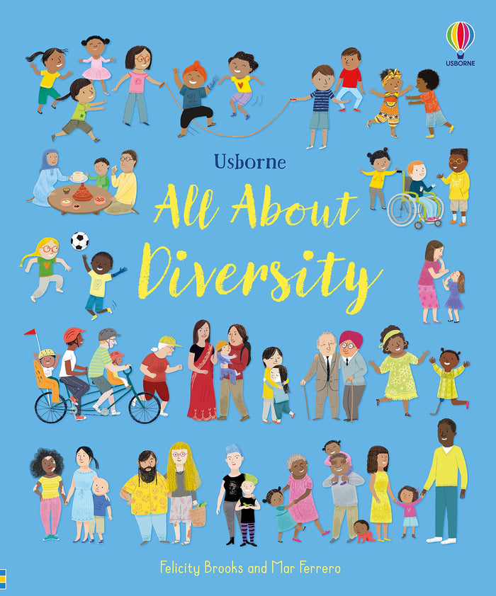All About Diversity by Felicity Brooks - Hardcover cover
