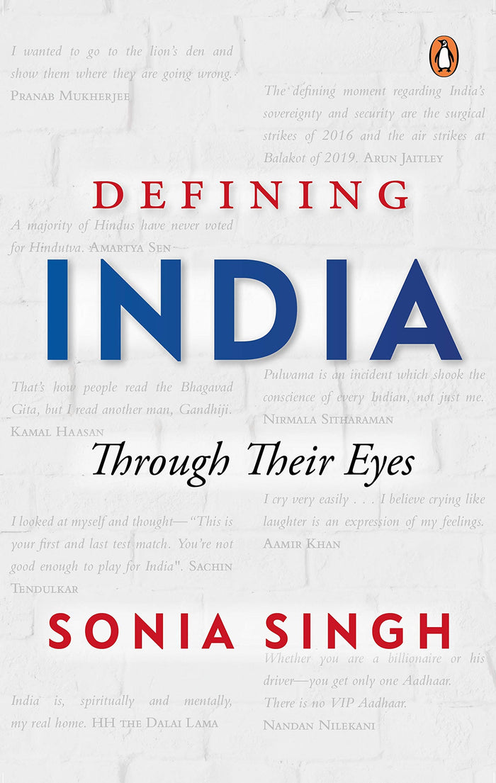 Defining India by Sonia Singh - Hardcover cover