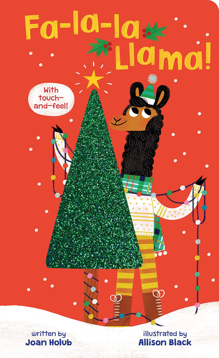 Fa-La-La Llama (Touch-and-Feel Board Book) by Joan Holub - Novelty Book cover