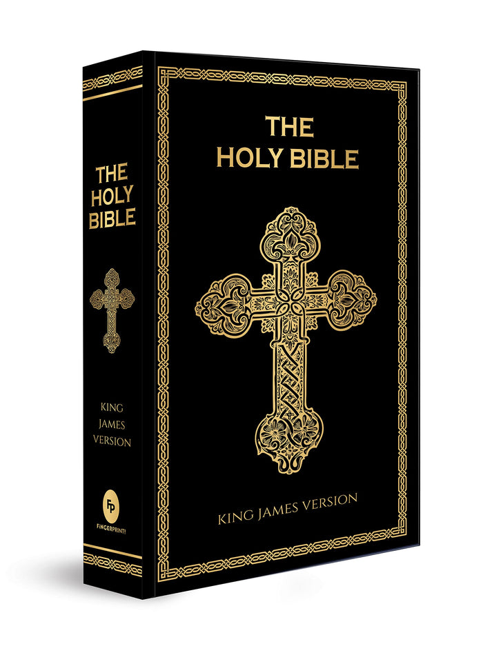The Holy Bible (Deluxe Hardbound Edition) by Fingerprint! Publishing - Hardcover cover