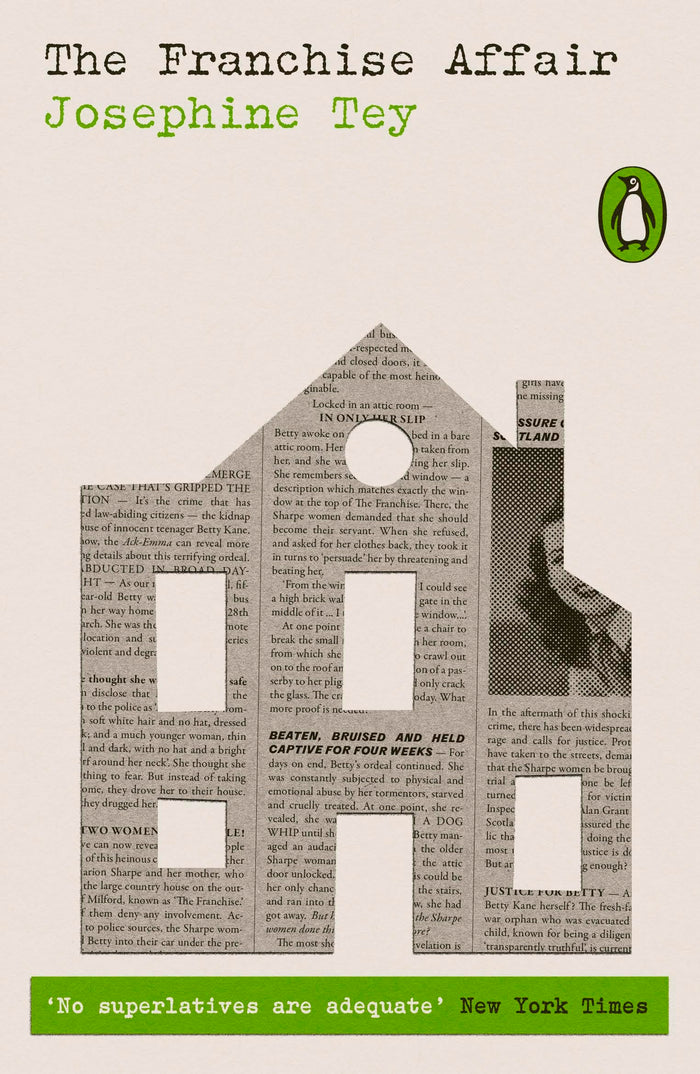 The Franchise Affair (Penguin Modern Classics – Crime & Espionage) by Josephine Tey - Paperback cover