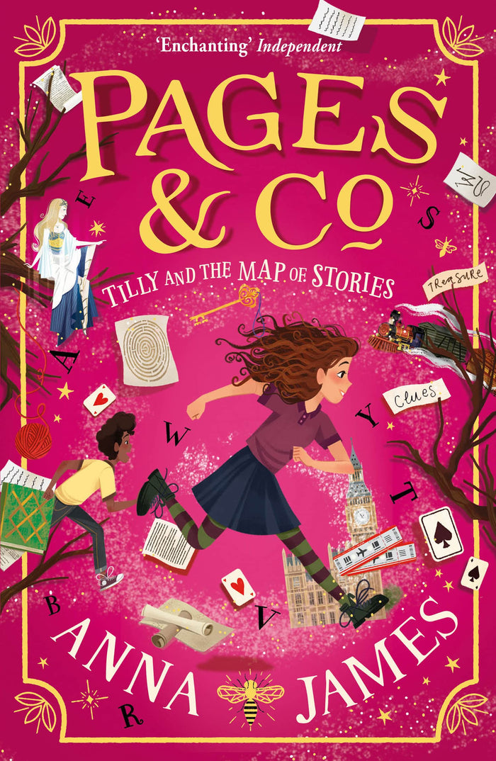 Pages & Co.: Tilly and the Map of Stories: Book 3 by Anna James - Paperback cover