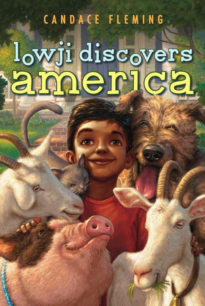Lowji Discovers America by Candace Fleming - Paperback cover