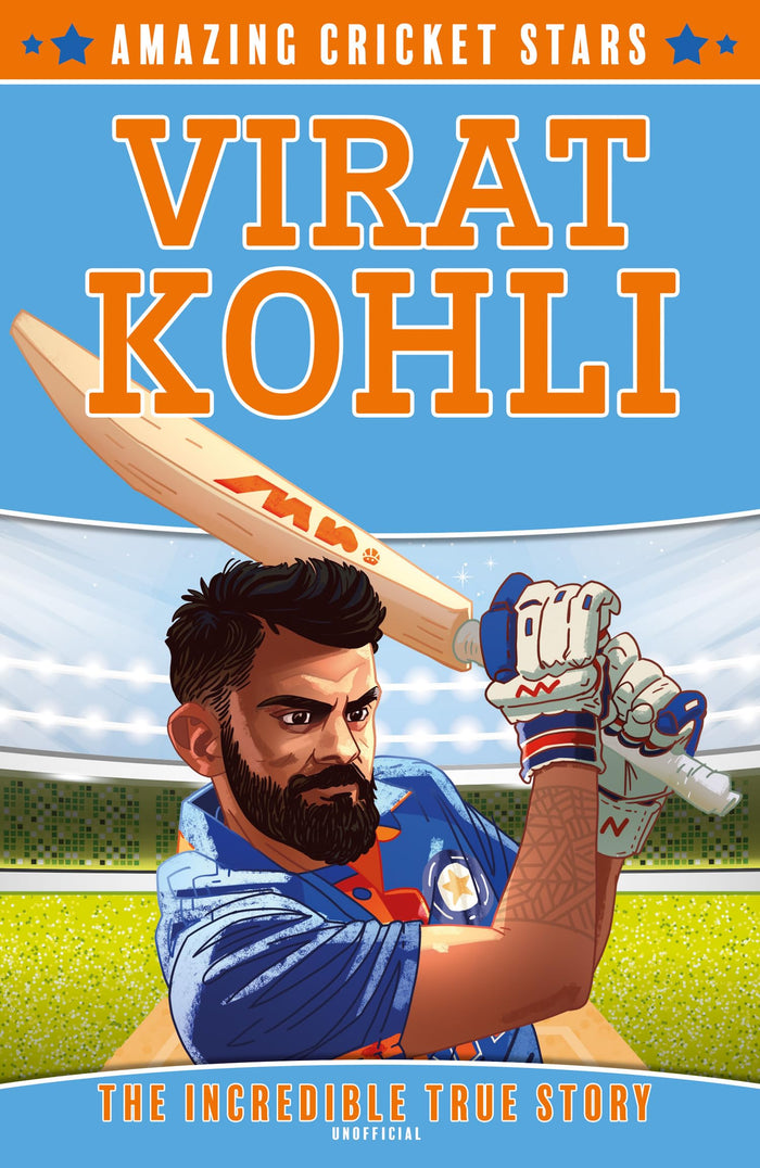 Red Shed Virat Kohli (Amazing Cricket Stars). by Clive Gifford - Paperback cover