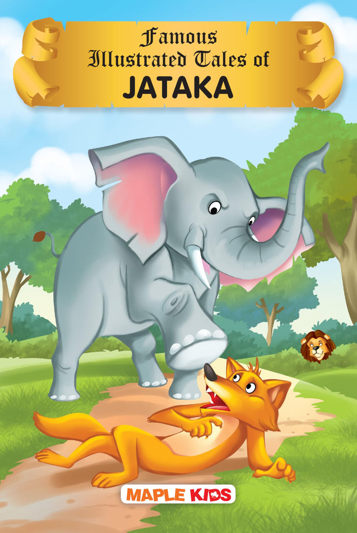 Famous Illustrated Tales Of Jataka by Maple Press - Paperback cover