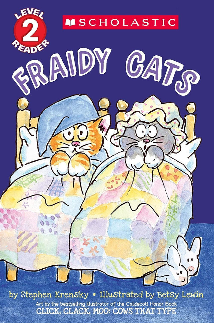 Scholastic Reader L2: Fraidy Cats by Stephen Krensky - Paperback cover