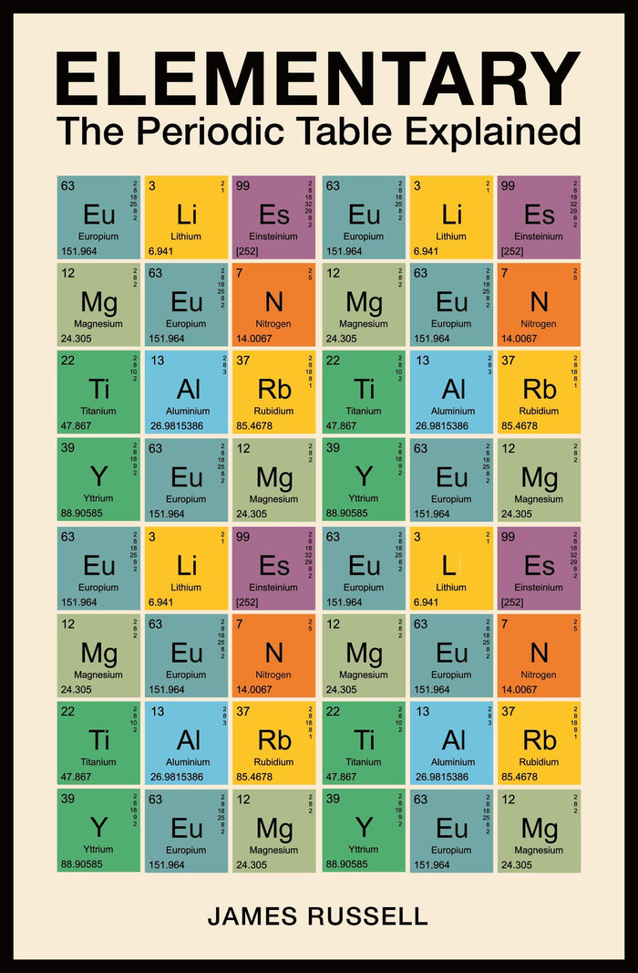 Elementary: The Periodic Table Explained by James M. Russell - Paperback cover