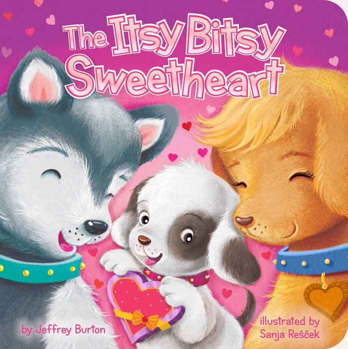 The Itsy Bitsy Sweetheart by Jeffrey Burton - Board Book cover