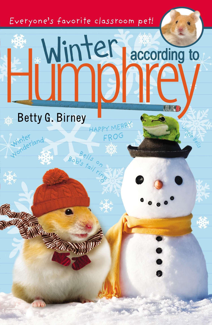 Winter According to Humphrey by Betty G. Birney - Paperback cover