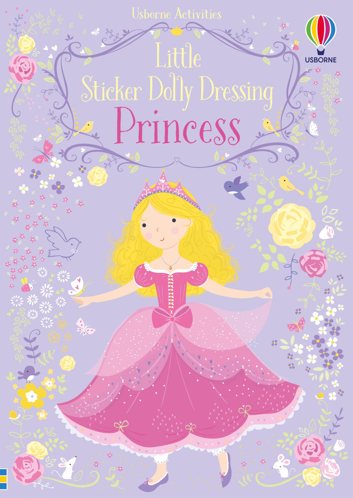 Little Sticker Dolly Dressing Princess - Paperback cover