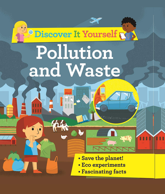 Discover It Yourself: Pollution and Waste by Sally Morgan - Paperback cover