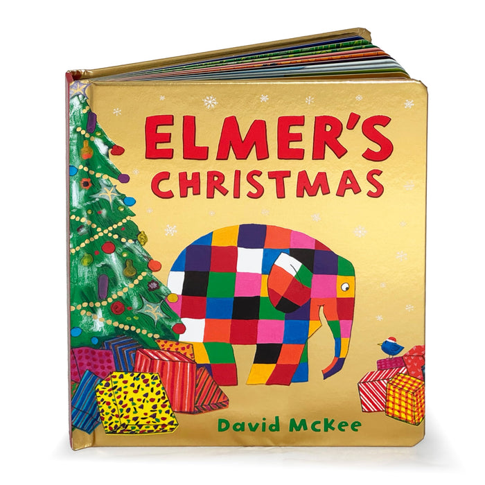Elmer's Christmas (Elmer series) by David McKee - Board Book cover