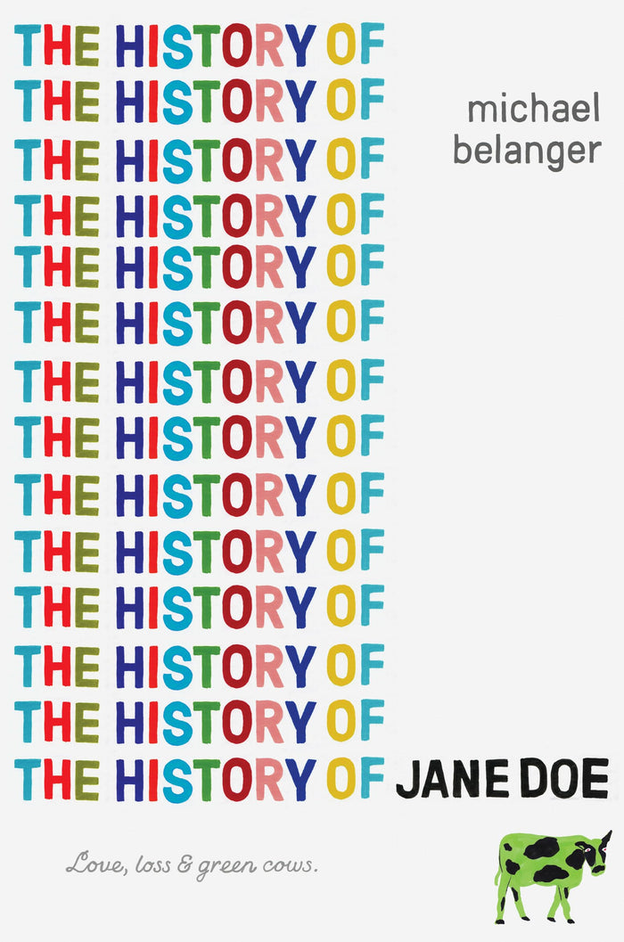 The History of Jane Doe by Michael Belanger - Hardcover cover