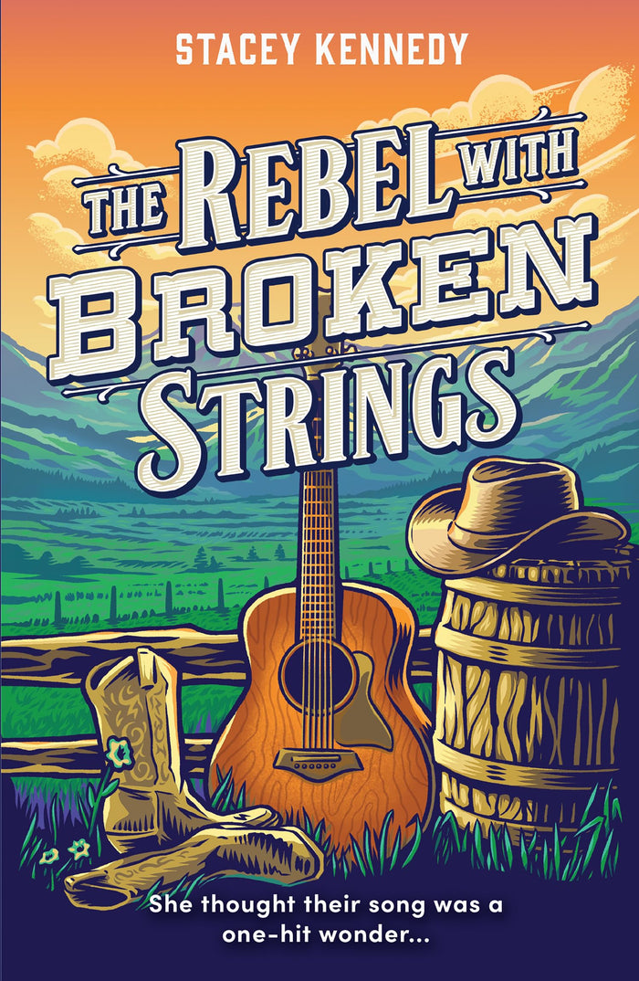 The Rebel With Broken Strings by Stacey Kennedy - Paperback cover