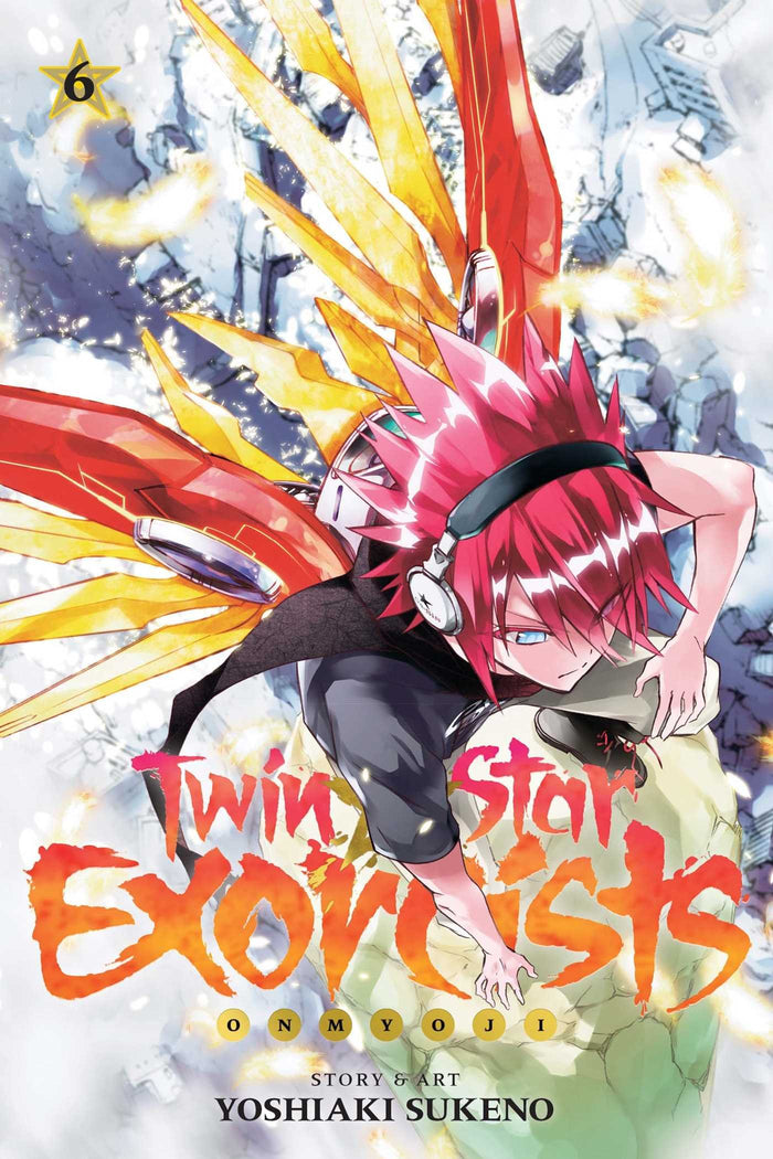 Twin Star Exorcists, Vol. 6: Onmyoji by Yoshiaki Sukeno - Paperback cover