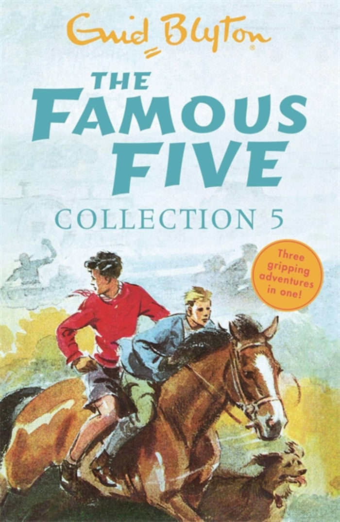 The Famous Five Collection 5 by Enid Blyton - Paperback cover