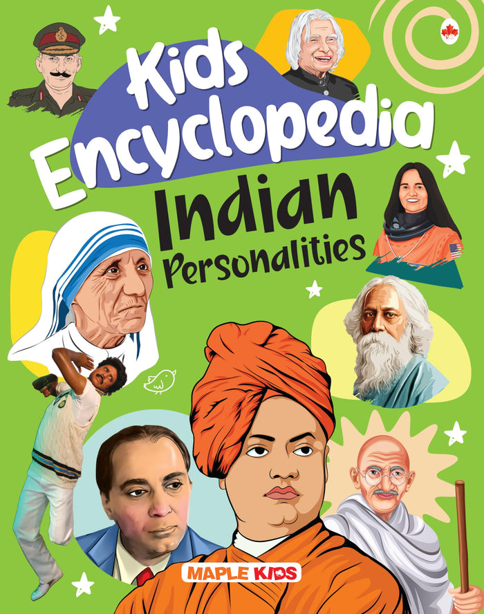 Kids Encyclopedia - Famous Indian Personalities by Maple Press - Paperback cover