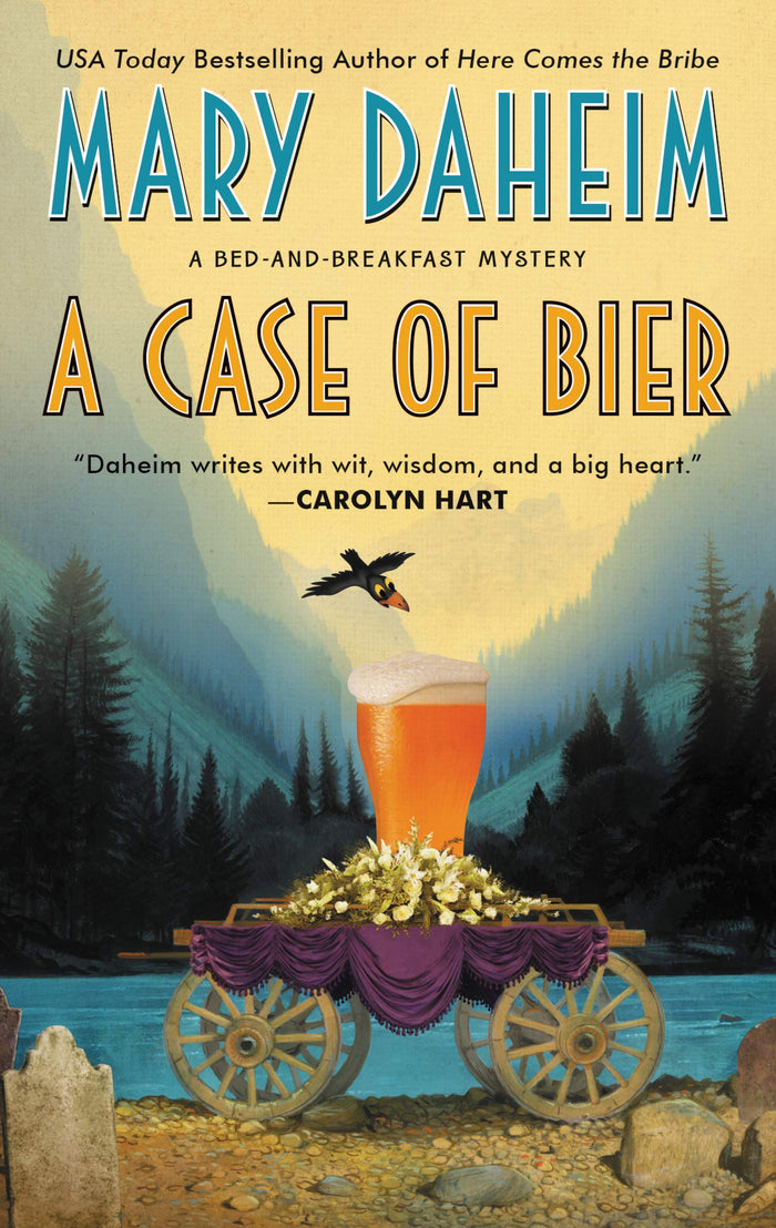 A Case of Bier: A Cozy Mystery in the Bestselling Bed-and-Breakfast Series – Women Sleuths Face Murder in the Canadian Rockies by Mary Daheim - Mass Market Paperback cover