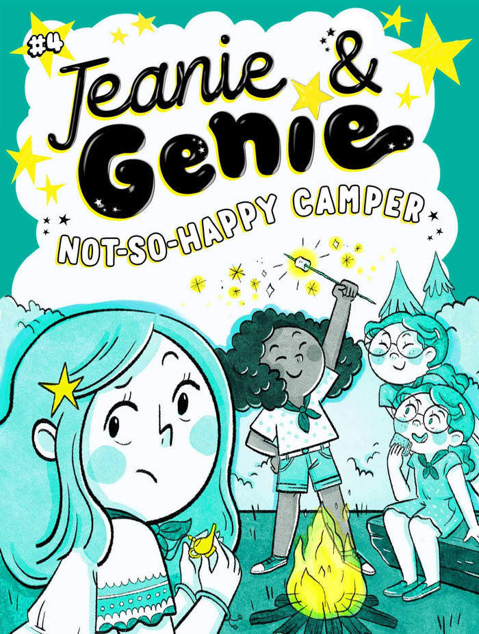Not-So-Happy Camper (Jeanie & Genie) by Trish Granted - Paperback cover