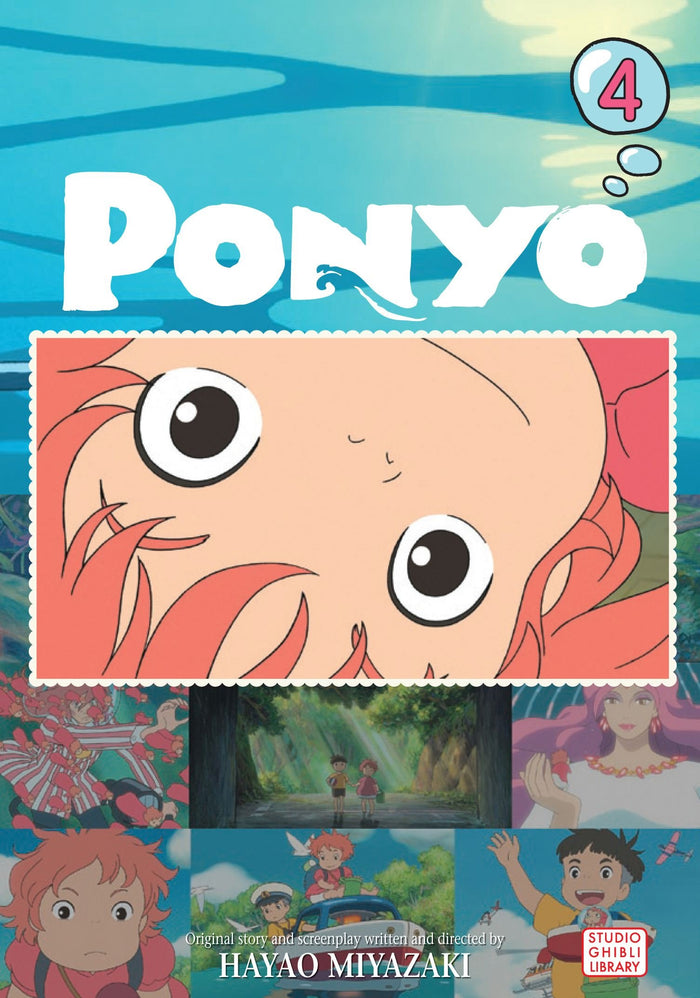 Ponyo Film Comic, Vol. 4 by Hayao Miyazaki - Paperback cover